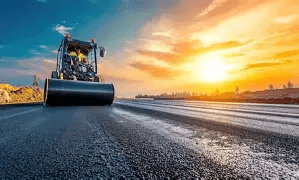 Road surfacing plant
